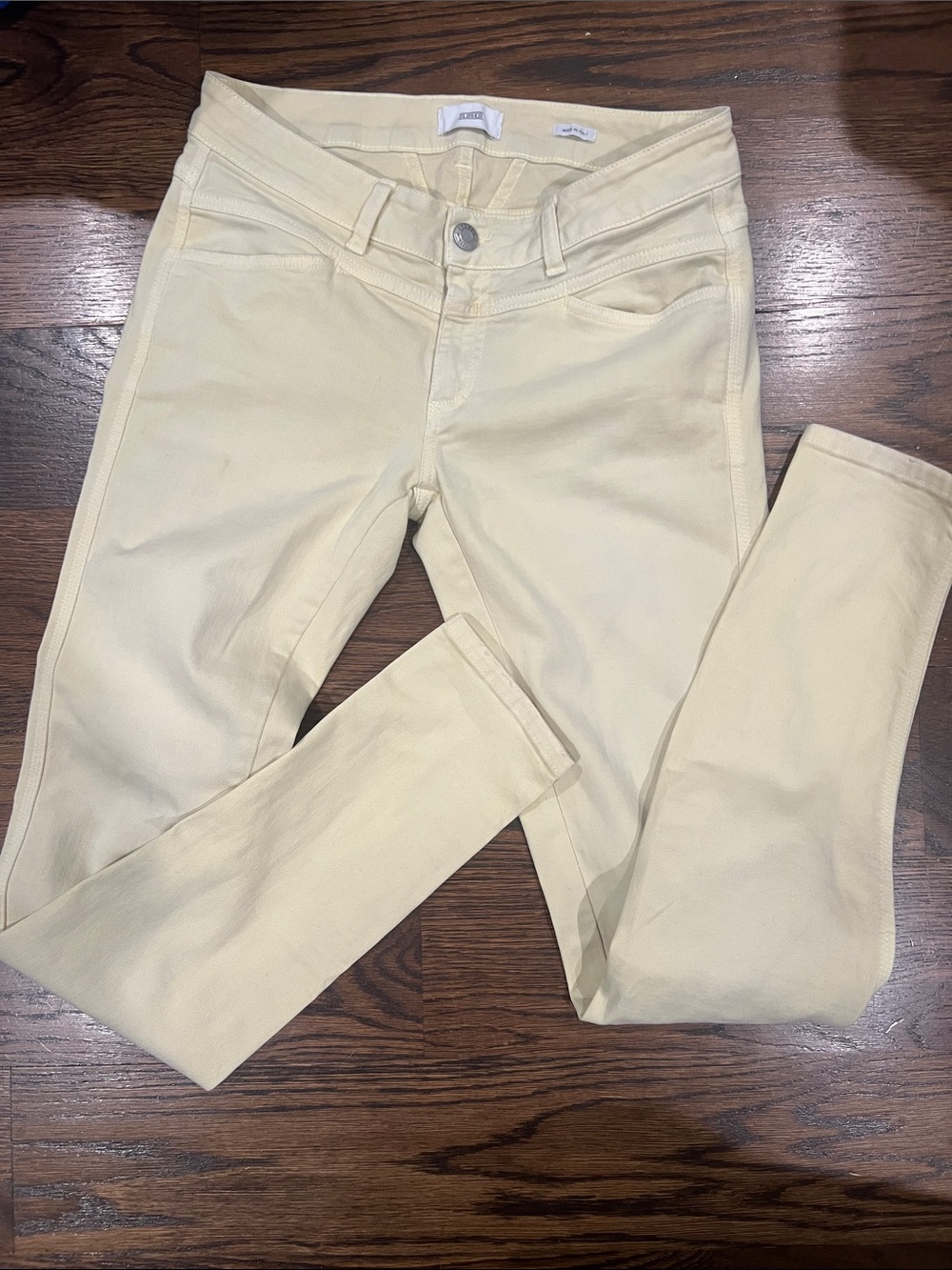 Closed Cream Skinny Jeans
